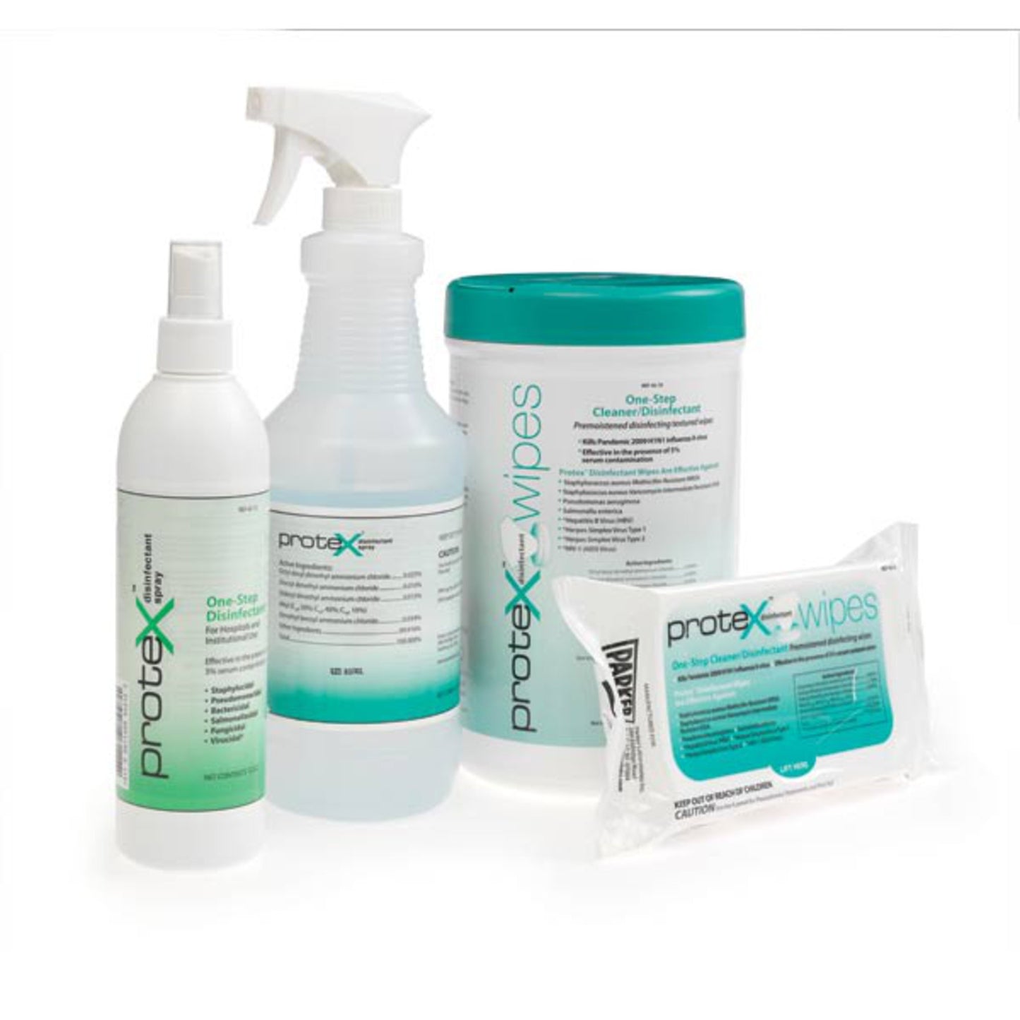 Protex™ Ultra Disinfectant Wipes, 6.5 x 6 Inch