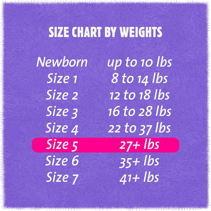 Cuties® Complete Care Diapers for Children, 27+ lbs.