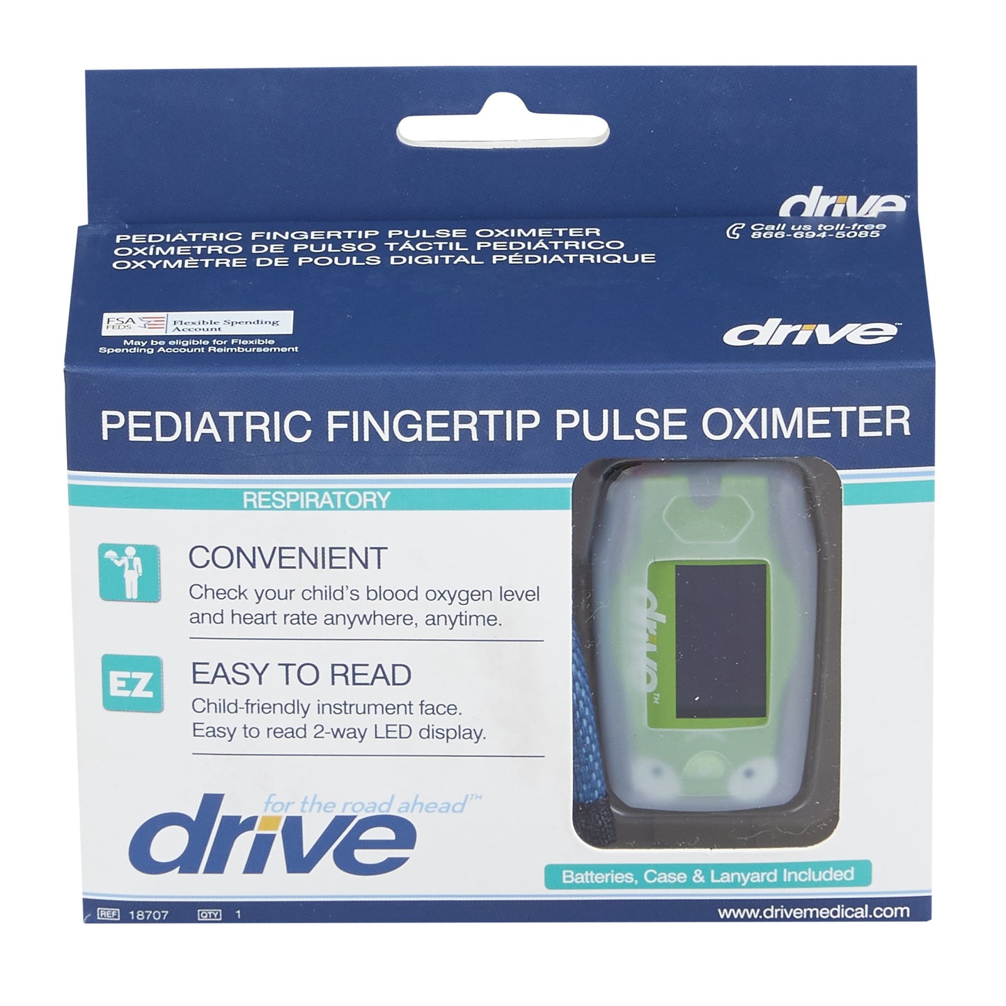 Fingertip Pulse Oximeter Drive Pediatric
