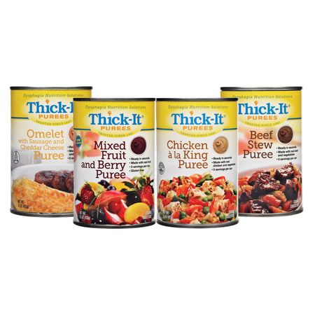 Kent Precision Foods H309-F8800 Thick-It Beef in BBQ Sauce Puree, 15-ounce Can