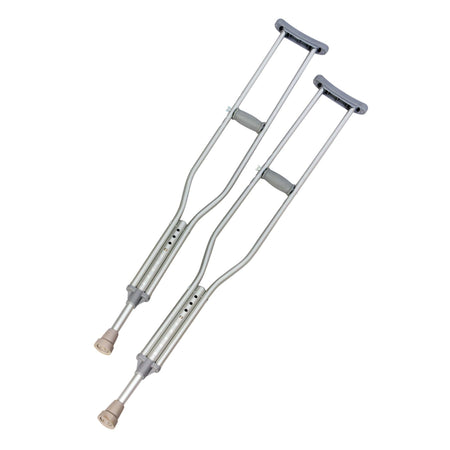 Push Button Underarm Crutches for Children, 4'6" - 5'2" by S2S Global product image
