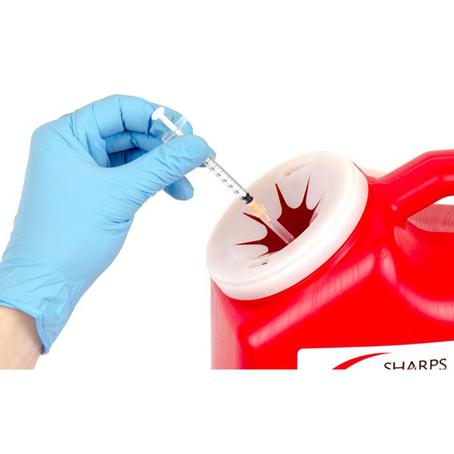 The Sharps Disposal by Mail System® Pro-Tec® Mailback Sharps Collector, 2 Gal.