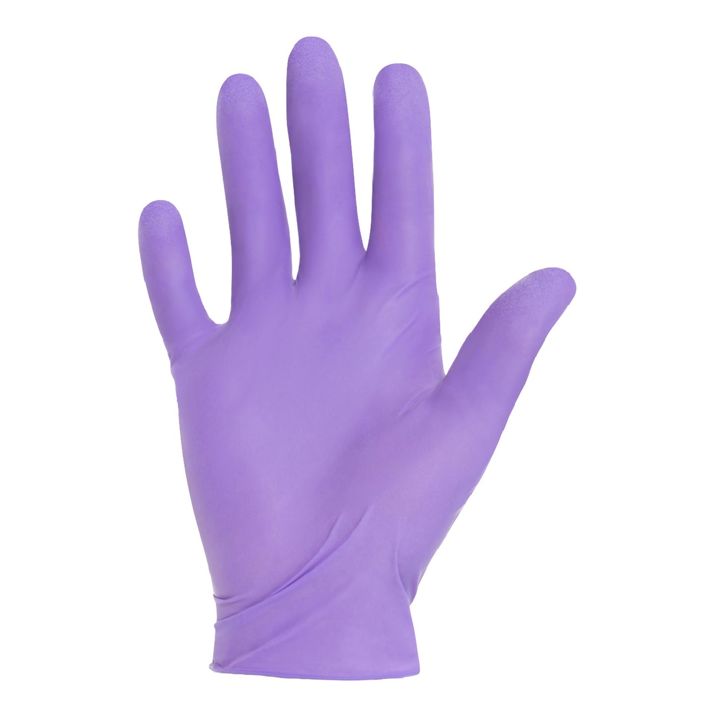 Exam Glove Purple Nitrile® Large Sterile Single Nitrile Standard Cuff Length Textured Fingertips Purple Chemo Tested