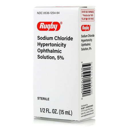 Major Pharmaceuticals 1200416 Rugby Sodium Chloride Hypertonicity Agent, 15 mL