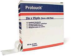 BSN 30-1003 Protouch White Synthetic Undercast Stockinette, 3 Inch x 25 Yard
