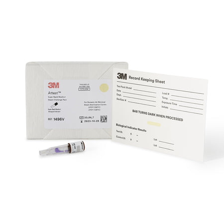 3M 1496V Attest Super Rapid Readout Sterilization BI Challenge Pack