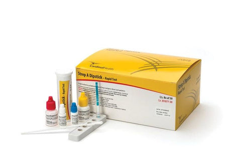 Cardinal 1006731 Health Strep A Infectious Disease Immunoassay Respiratory Test Kit