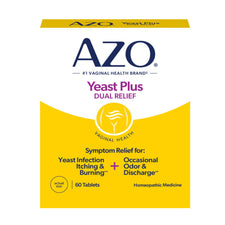 AZO® Yeast Plus Dual Relief for Yeast Infection Itching and Burning