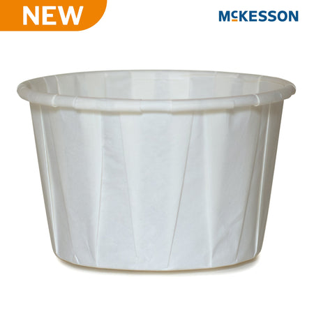 Souffle Cup McKesson 3.5 oz. White Paper Disposable