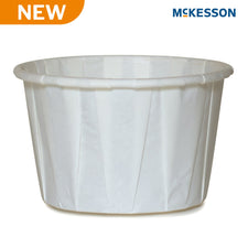 Souffle Cup McKesson 3.5 oz. White Paper Disposable
