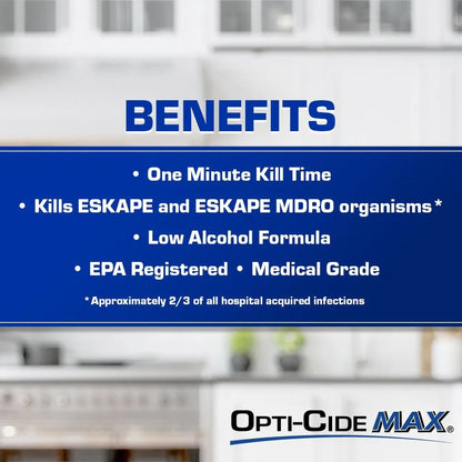 Opti-Cide® Max Surface Disinfectant Cleaner Wipes