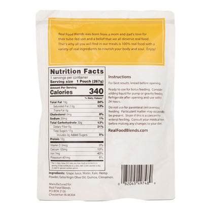 Real Food Blends™ Quinoa, Kale & Hemp Pureed Food Blend for Tube Feed, 9.4-ounce