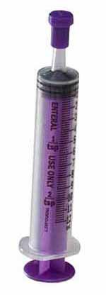 Cardinal 412SG Monoject Oral Syringe, 12 mL, Flat Top Style, Oral Tip