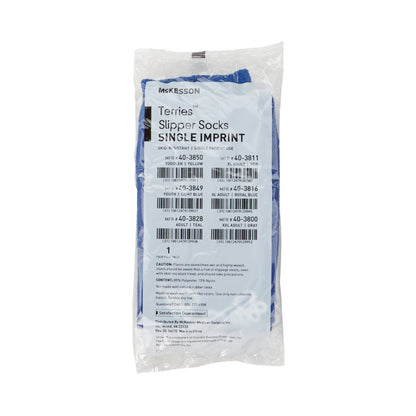 McKesson Terries Slipper Socks, Extra Large by McKesson Brand product image - view 3