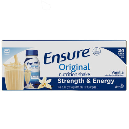 Ensure® Original Therapeutic Nutrition Shake, Vanilla, 8-ounce bottle