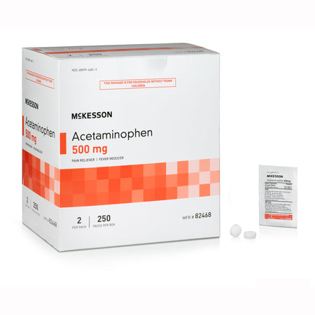 McKesson 82468 Acetaminophen Pain Relief