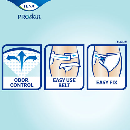 Tena® Flex™ Super Belted Incontinence Briefs, Extra Large