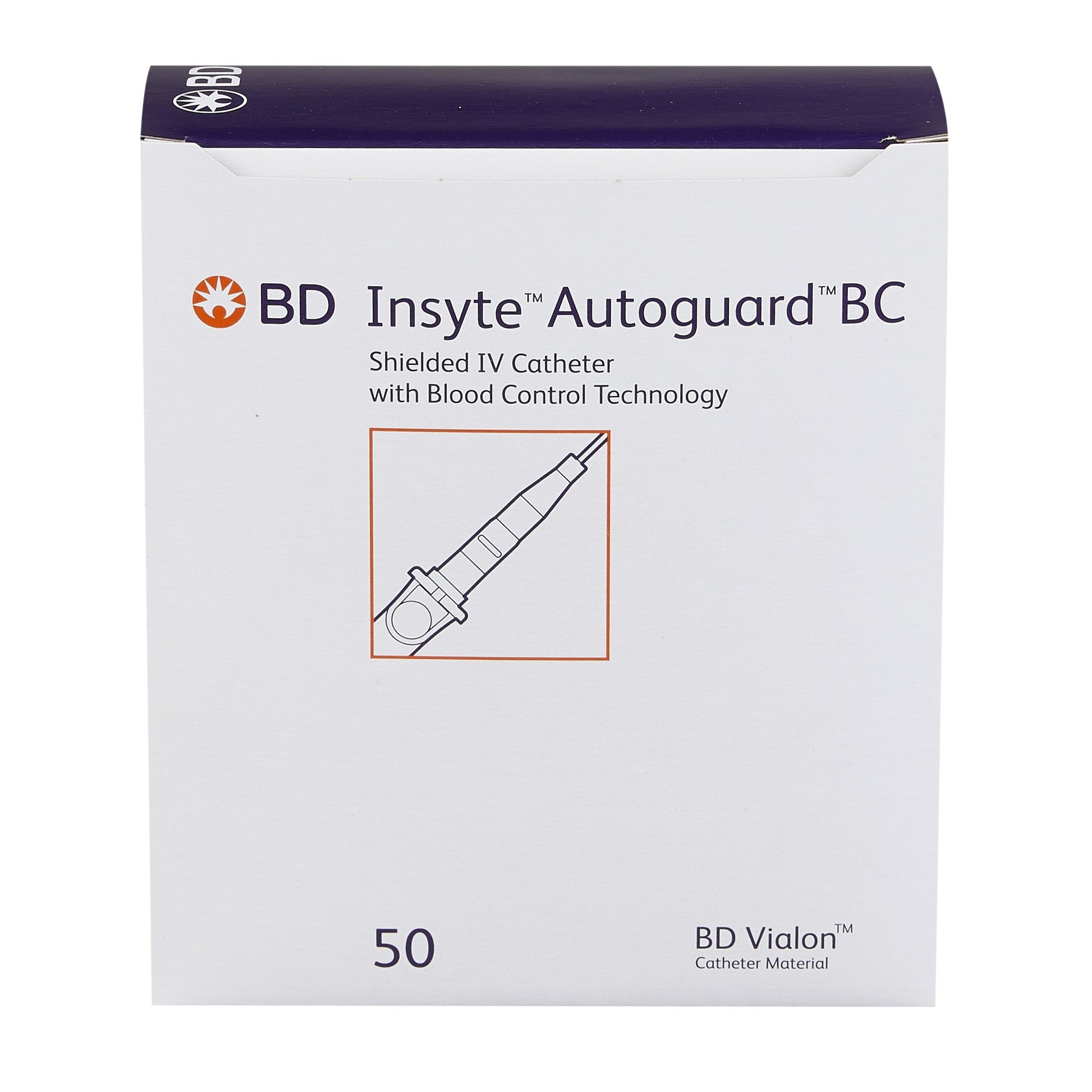 Insyte Autoguard BC Peripheral IV Catheter, 20 Gauge by BD product image - view 2