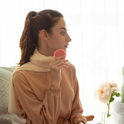 LUNA™ 4 go Portable Facial Cleansing Device, Peach