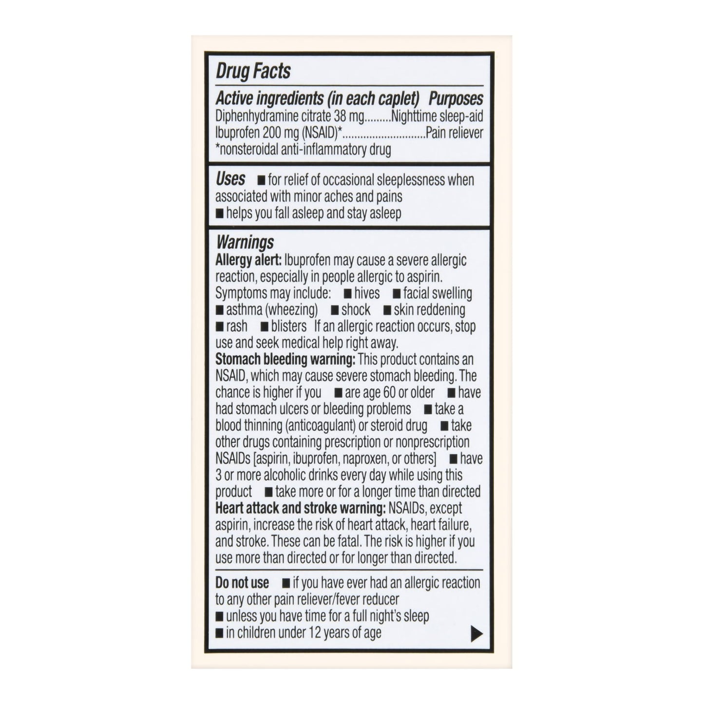 Foster & Thrive™ Ibuprofen PM Coated Caplets