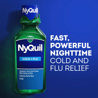 Vicks NyQuil Cold & Flu Nighttime Relief Liquid