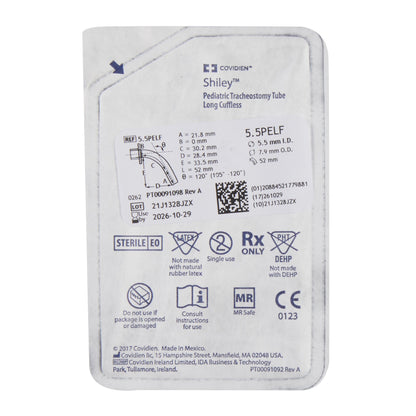 Uncuffed Tracheostomy Tube Shiley™ Pediatric Size Pediatric