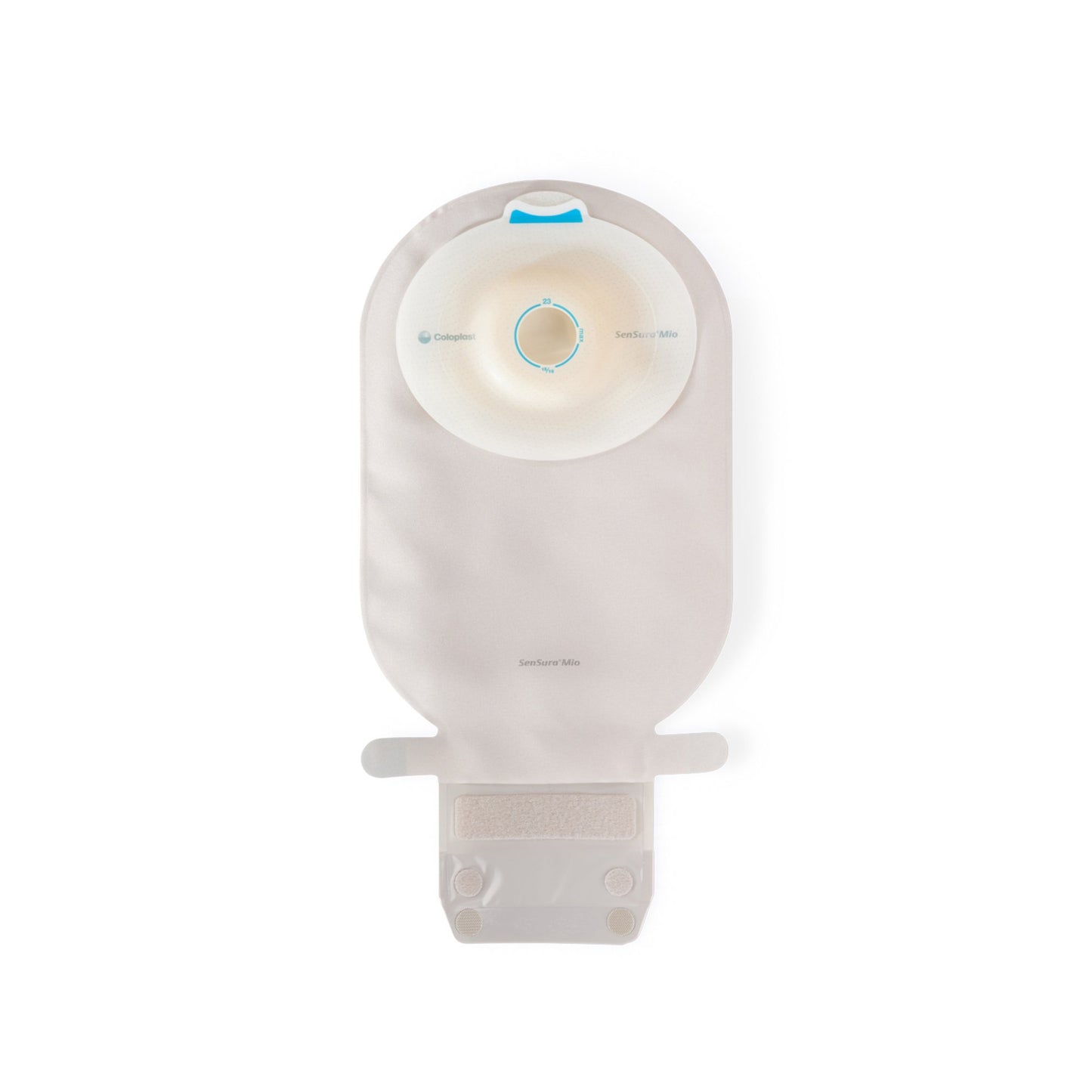 SenSura® Mio Convex Light 1-Piece Transparent Ostomy Pouch, 25 mm Stoma
