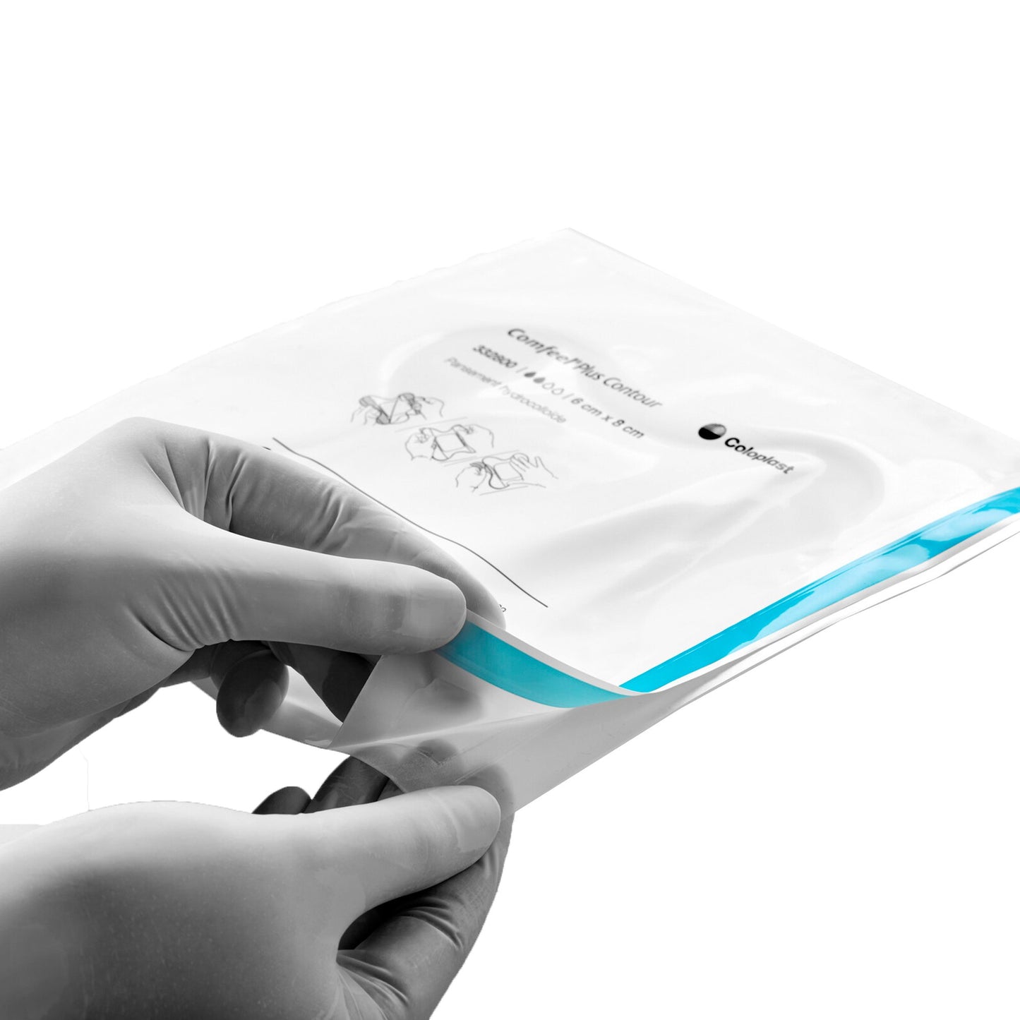 Comfeel® Plus Ulcer Hydrocolloid Dressing, 9 x 11 Centimeter