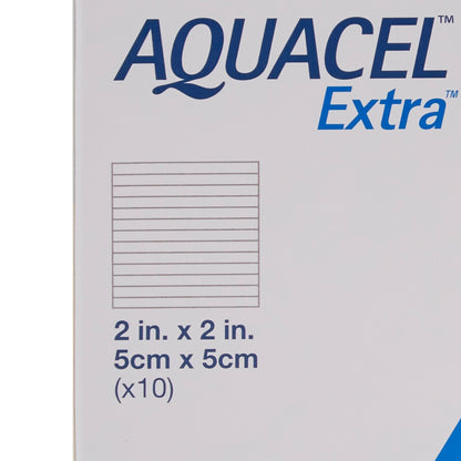 Convatec Aquacel Extra Gelling Fiber Wound Dressing, 2 x 2 Inch - 420671