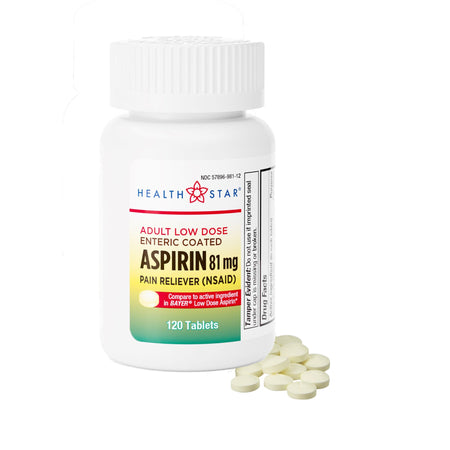 Geri-Care 981-12-HST Health Star Low-Dose Aspirin