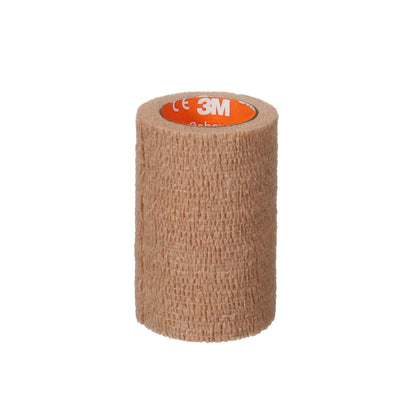 3M™ Cohesive Bandage 3M™ Coban™ NL 3 Inch X 2 Yard Self-Adherent Closure Tan NonSterile Standard Compression