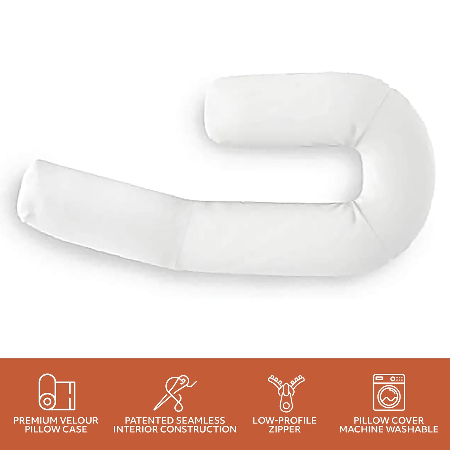 MedCline Therapeutic Body Pillow, M/L, 5'2" & Above