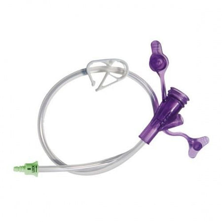 Applied Medical Technology Inc 8-0212-ISOSAF Straight Connector with Y-Port Adapter ENFit 2 Inch, Clear