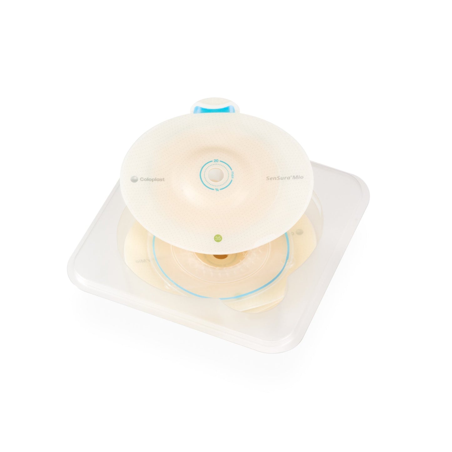 SenSura® Mio Convex Flex Ostomy Barrier, Trim to fit 10 – 20 mm Stoma Opening