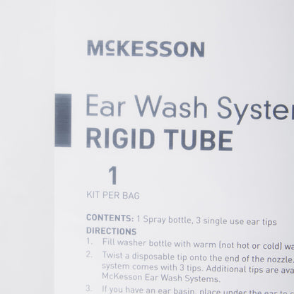McKesson Ear Wash System with Rigid Tube and Three Eartips