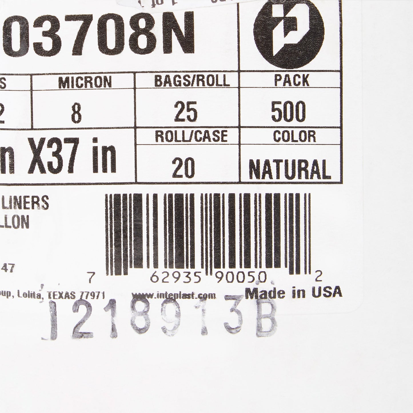 McKesson Light Duty Clear Trash Bags, 30 gal, 8 Mic