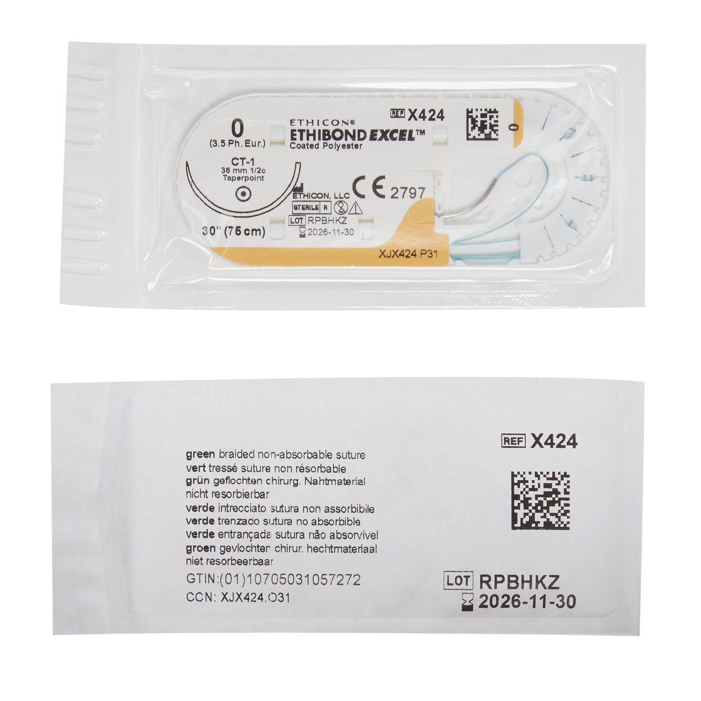 Ethibond™ Excel Suture with Needle