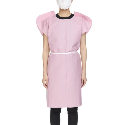 McKesson Exam Gown, Large, Mauve