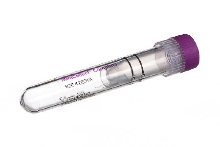 Greiner Bio-One 450547 MiniCollect Polypropylene Tube Capillary Blood Collection, K2