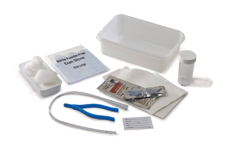 Cardinal 3141 Curity Intermittent Catheter Tray, Vinyl, Open