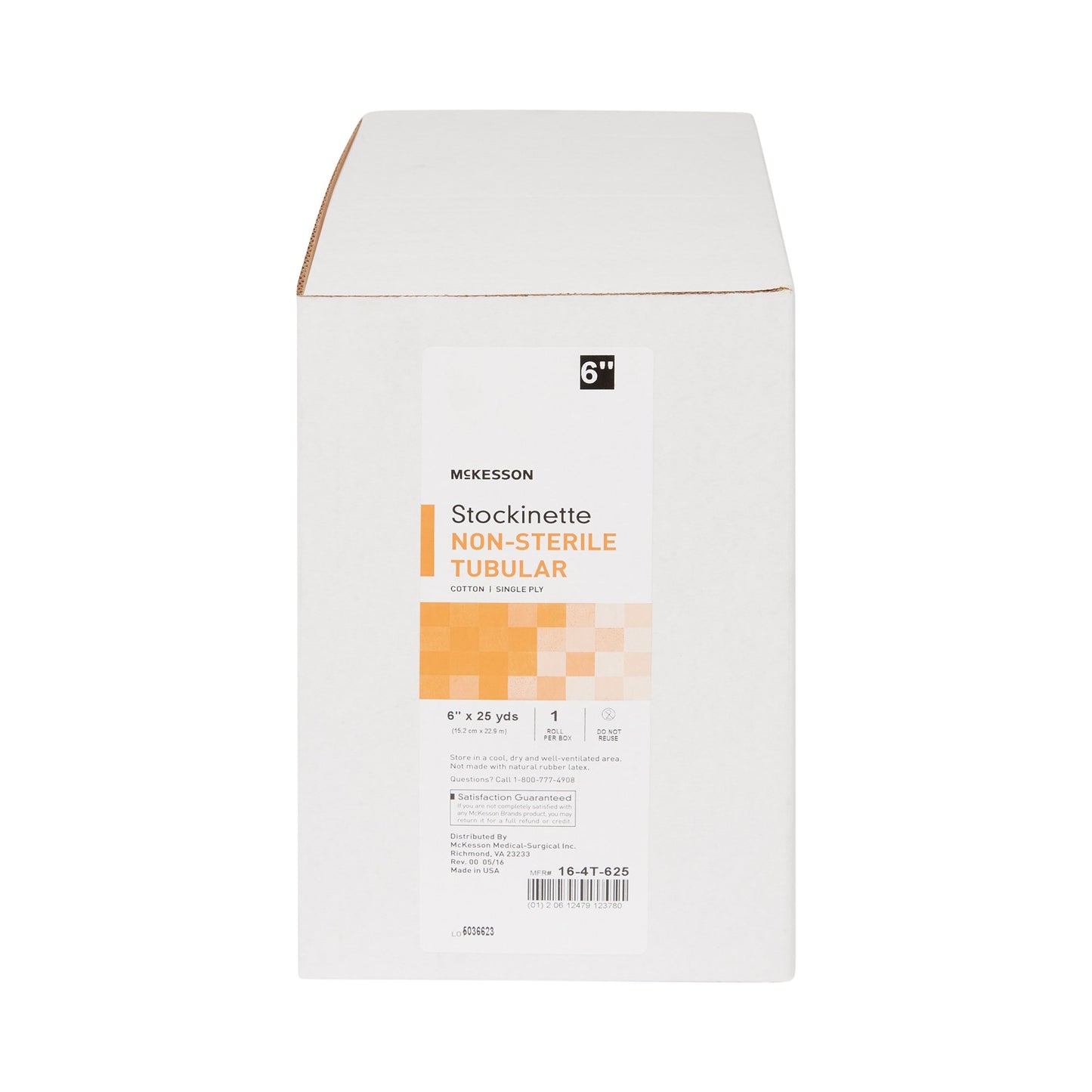 McKesson Beige Cotton Tubular Stockinette, 6 Inch x 25 Yard