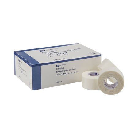 Cardinal 7138C Kendall Hypoallergenic Silk-Like Cloth Medical Tape, 1 Inch x 10 Yard