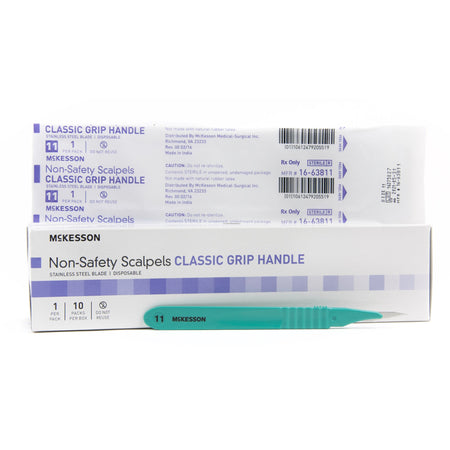 McKesson NonSafety Scalpel, Size 11