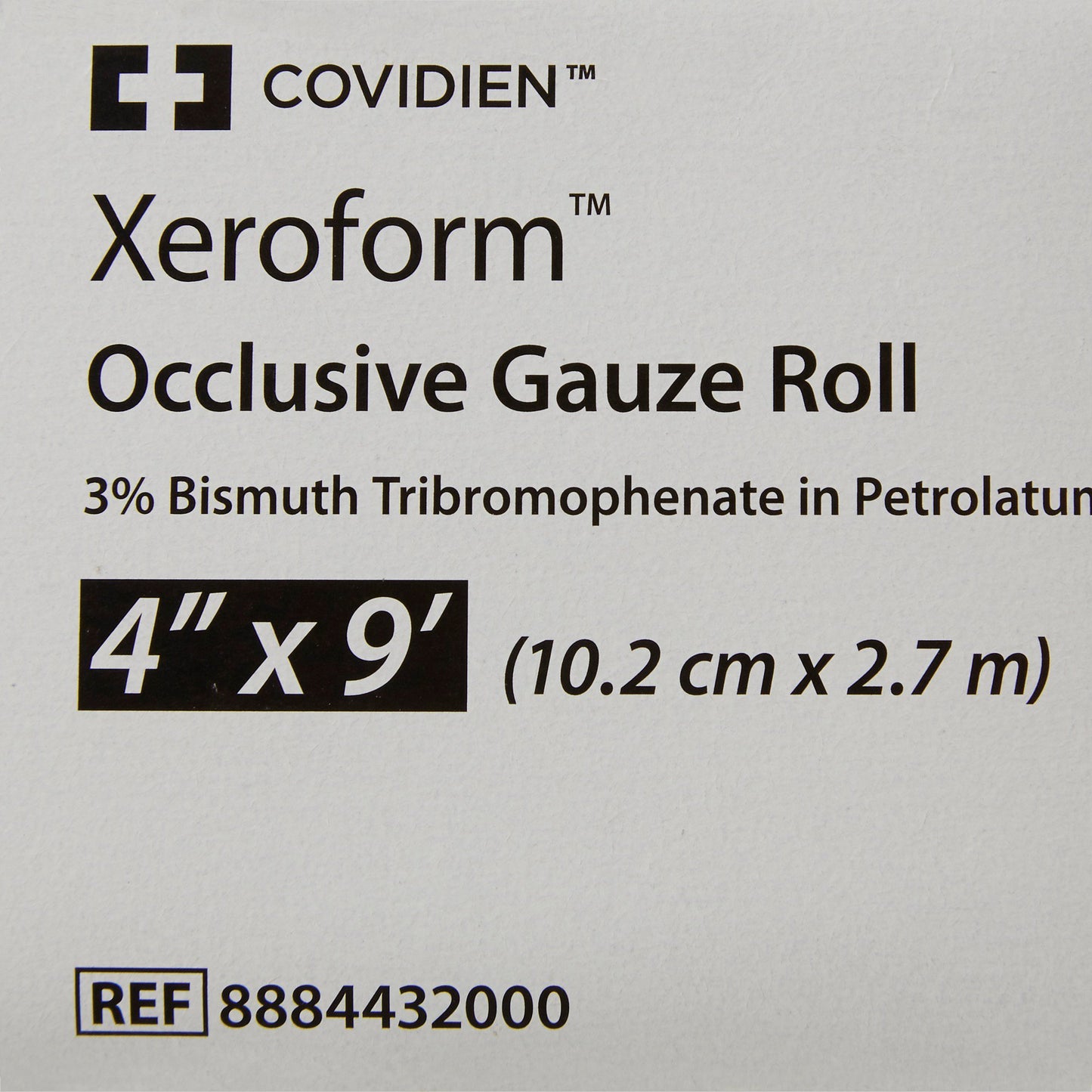Xeroform™ Occlusive Petrolatum Impregnated Dressing, 4 Inch x 3 Yard