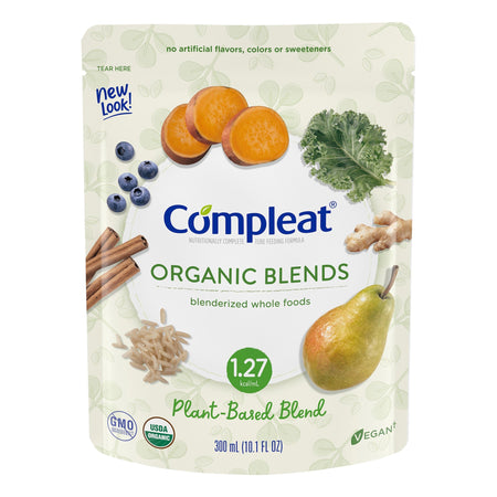 Nestle Healthcare Nutrition 43900192703 Compleat Organic Blends Plant Blend Blenderized Whole Foods