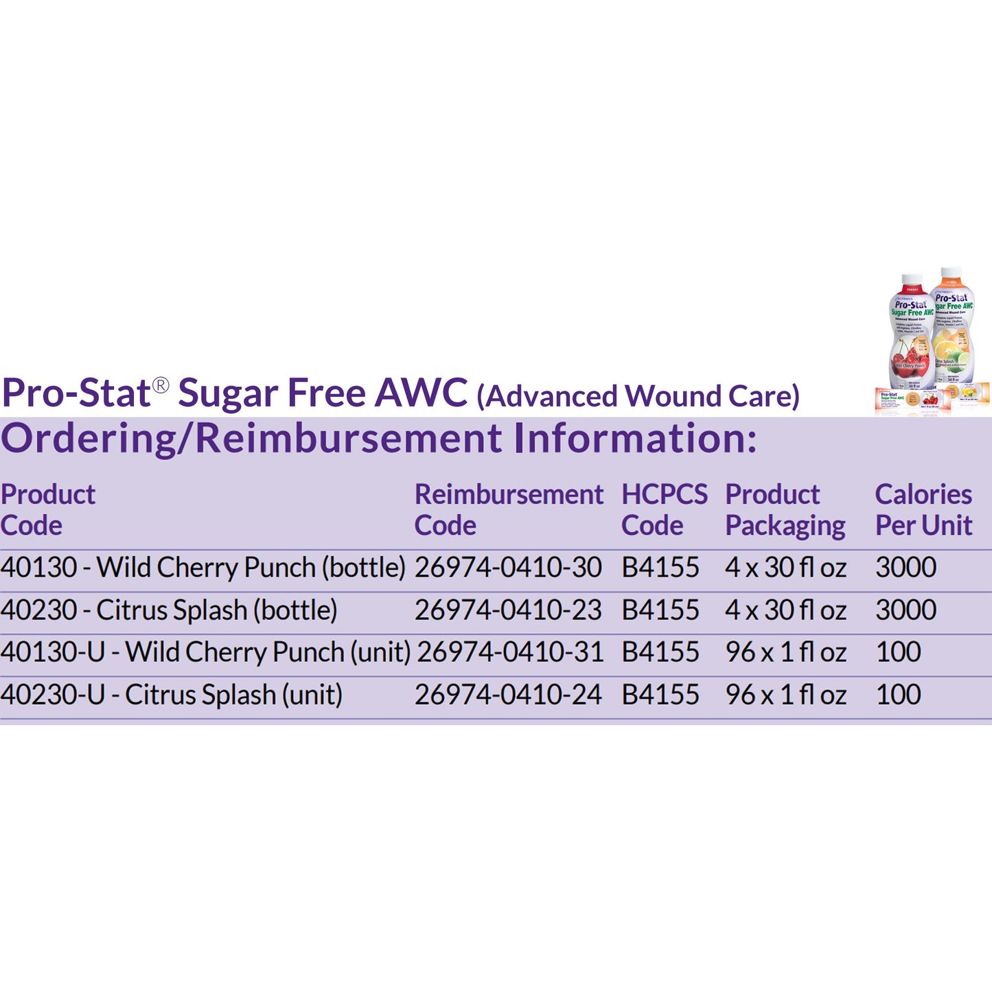 Pro-Stat® Sugar Free AWC Citrus Splash Complete Liquid Protein, 30-ounce Bottle