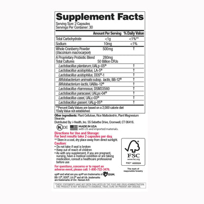 up4® Probiotics Women's Urinary Tract + Vaginal + Digestive + Immune Support