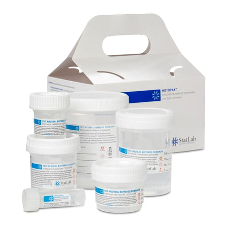 StatLab Medical Products NB0735/100 Prefilled Formalin Container, 3.5 mL Fill in 7 mL