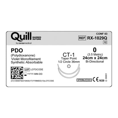 Quill™ Knotless Tissue-Closure Device Suture with Needle