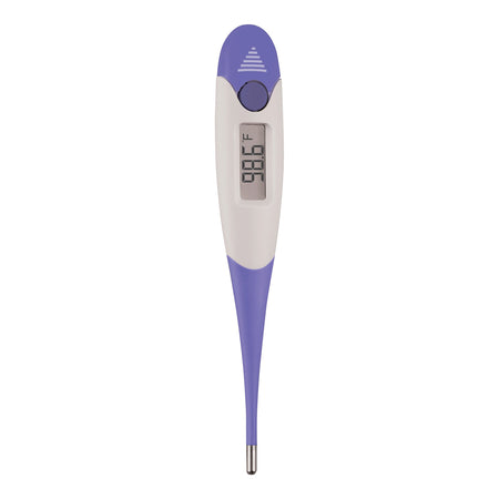 Veridian Healthcare LLC 08-359-9 9-Piece 9-Second FLEX-TIP Digital Thermometers with Display